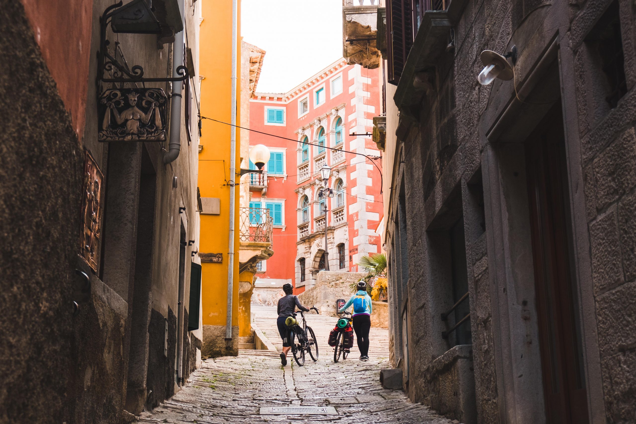 Cycling in Labin Croatia