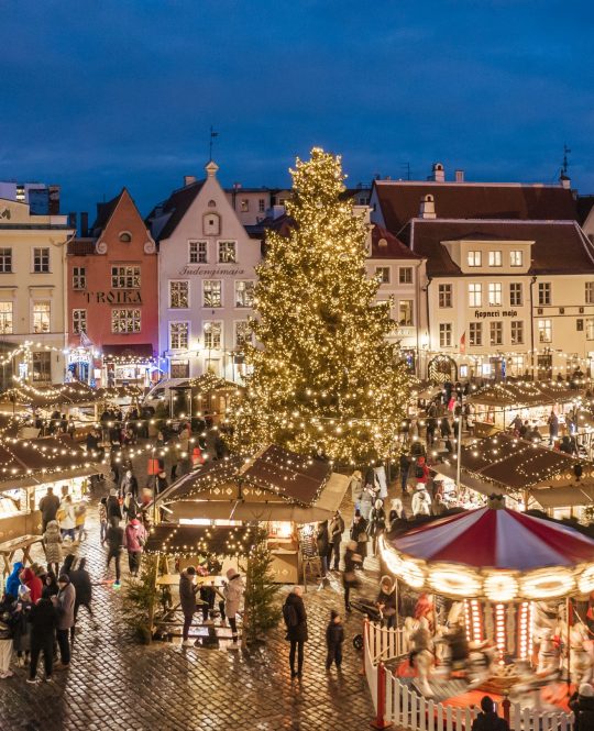 Christmas Market in Tallinn old Town