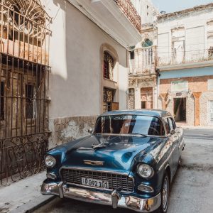 Classical cars in Cuba