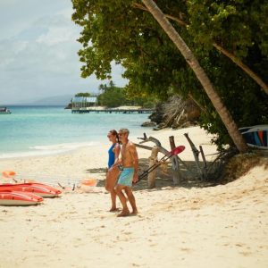 Beach Activity Cayo Levantado Resort