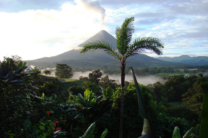 Costa Rica volcano- Costa Rica volcano-